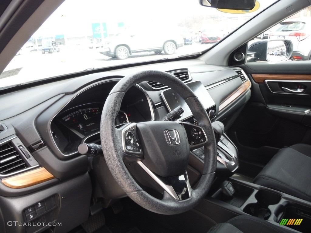 2019 CR-V EX AWD - Crystal Black Pearl / Black photo #14