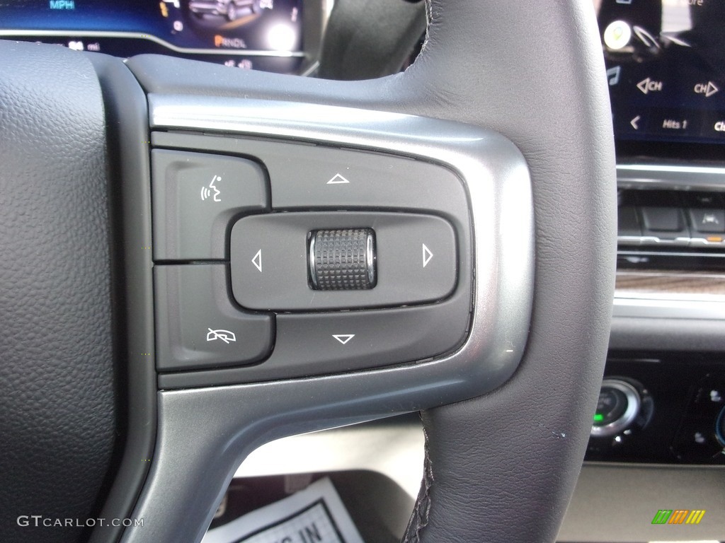 2022 Chevrolet Silverado 1500 LT Crew Cab 4x4 Jet Black Steering Wheel Photo #143968736