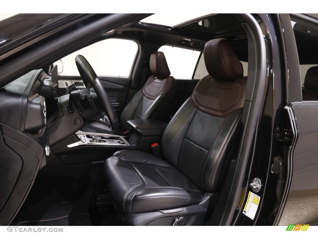 2020 Ford Explorer Platinum 4WD Front Seat Photo #143969423