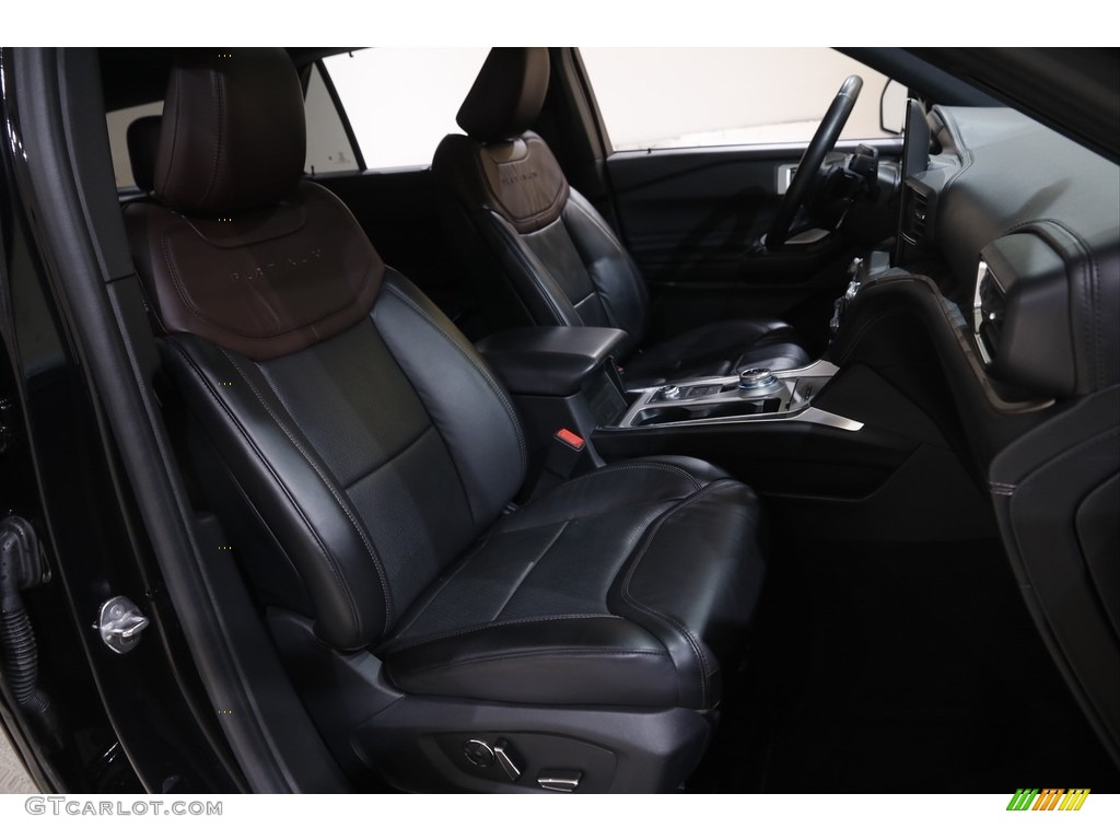 2020 Ford Explorer Platinum 4WD Front Seat Photo #143969630