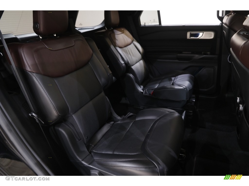 Ebony Interior 2020 Ford Explorer Platinum 4WD Photo #143969651
