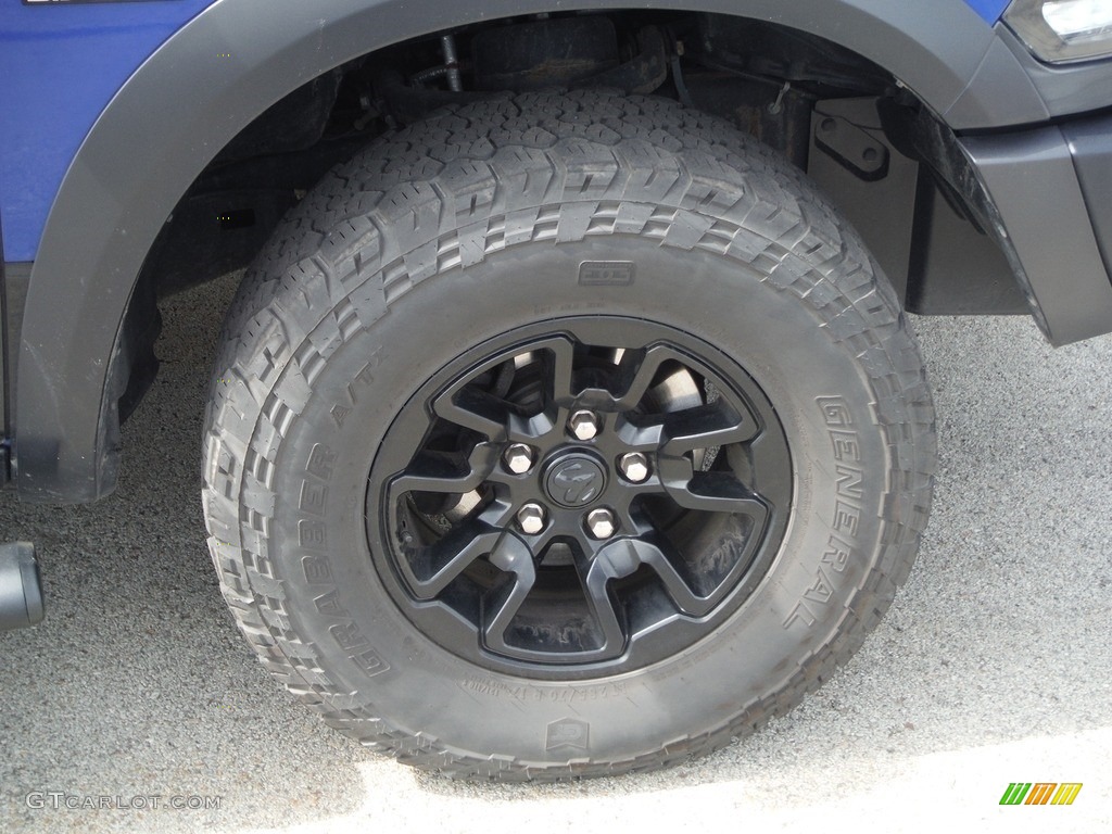 2017 1500 Rebel Crew Cab 4x4 - Blue Streak Pearl / Black photo #3