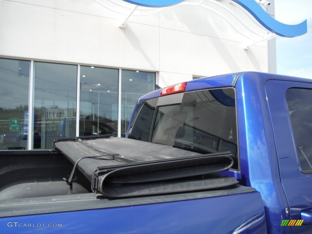 2017 1500 Rebel Crew Cab 4x4 - Blue Streak Pearl / Black photo #14