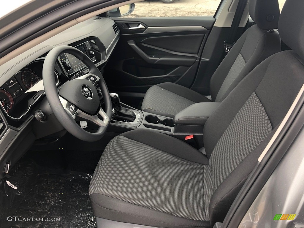 Titan Black Interior 2021 Volkswagen Jetta S Photo #143970464