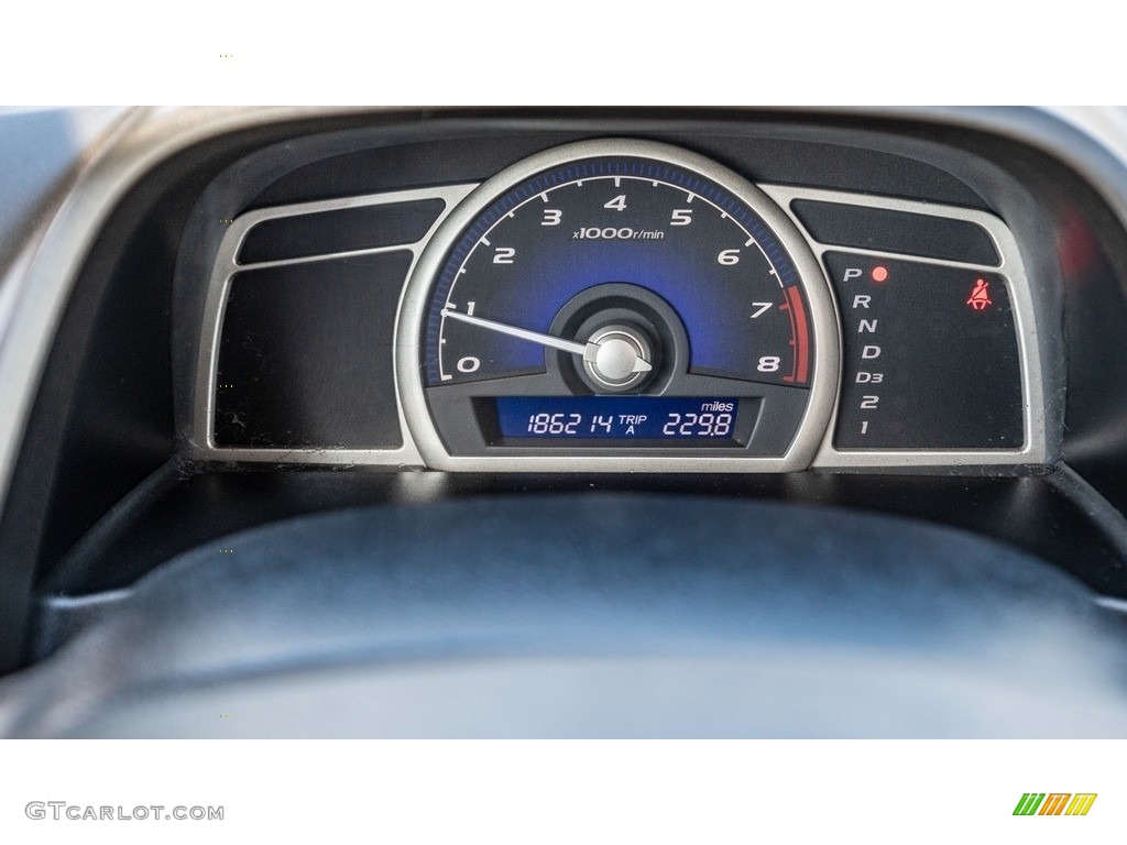 2008 Civic EX Sedan - Tango Red Pearl / Ivory photo #32