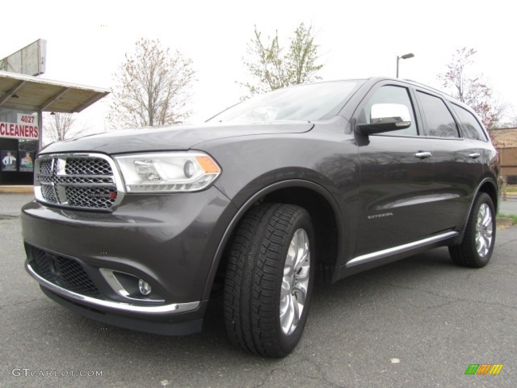 Granite Metallic 2017 Dodge Durango Citadel AWD Exterior Photo #143972414