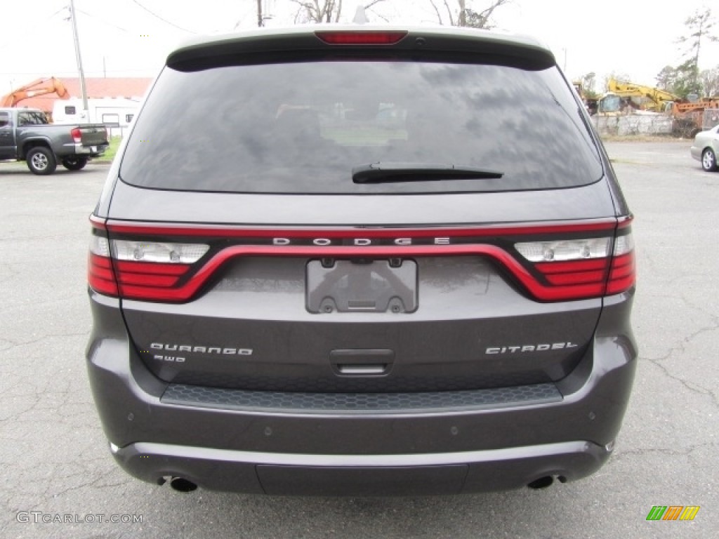 2017 Durango Citadel AWD - Granite Metallic / Black/Light Frost Beige photo #9
