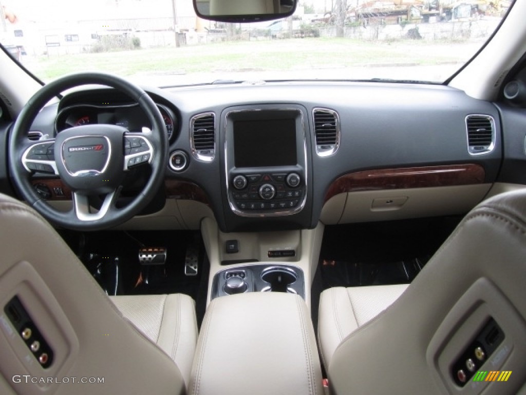 Black/Light Frost Beige Interior 2017 Dodge Durango Citadel AWD Photo #143972456