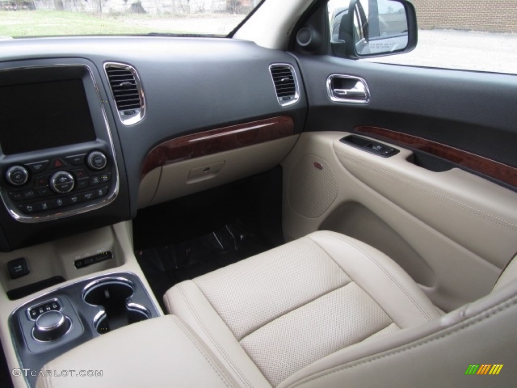 2017 Durango Citadel AWD - Granite Metallic / Black/Light Frost Beige photo #14