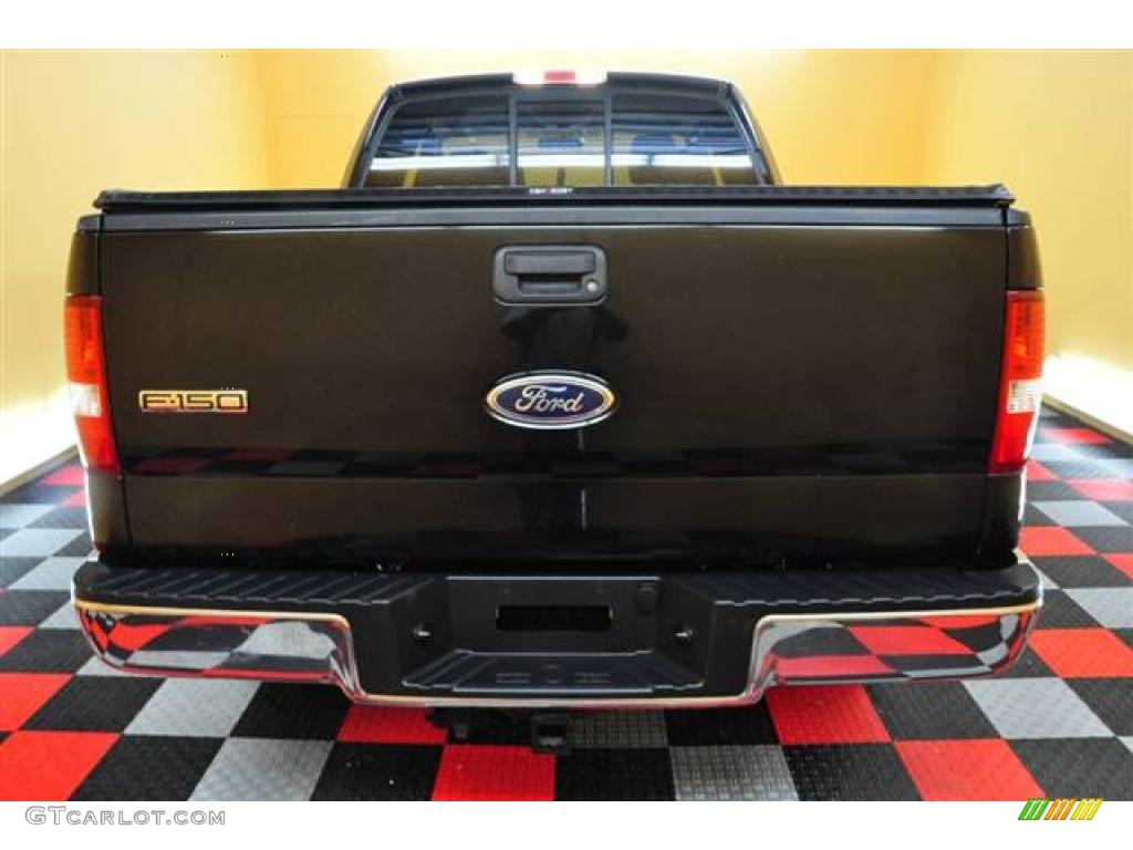 2004 F150 XLT SuperCab 4x4 - Black / Dark Flint photo #5