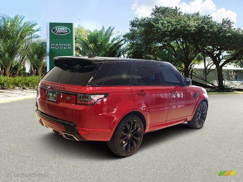 2022 Range Rover Sport HST - Firenze Red Metallic / Ebony/Ebony photo #2