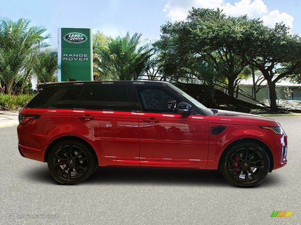 2022 Range Rover Sport HST - Firenze Red Metallic / Ebony/Ebony photo #6