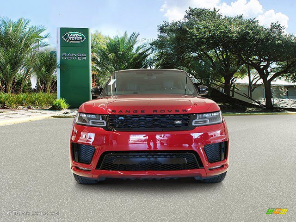 2022 Range Rover Sport HST - Firenze Red Metallic / Ebony/Ebony photo #8