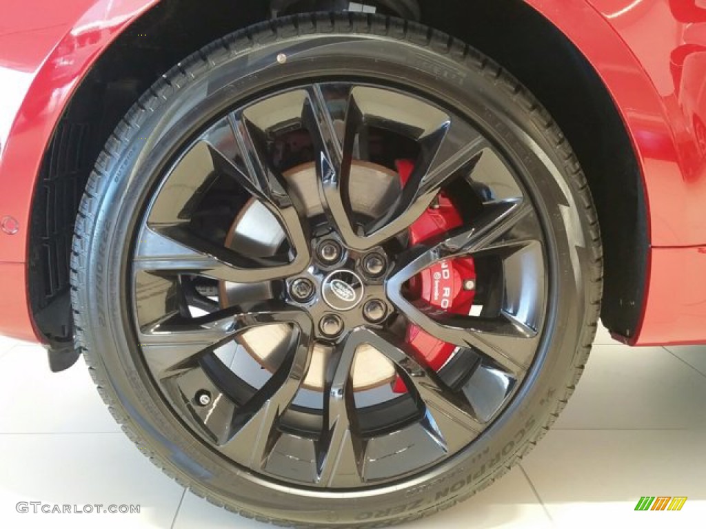 2022 Range Rover Sport HST - Firenze Red Metallic / Ebony/Ebony photo #9