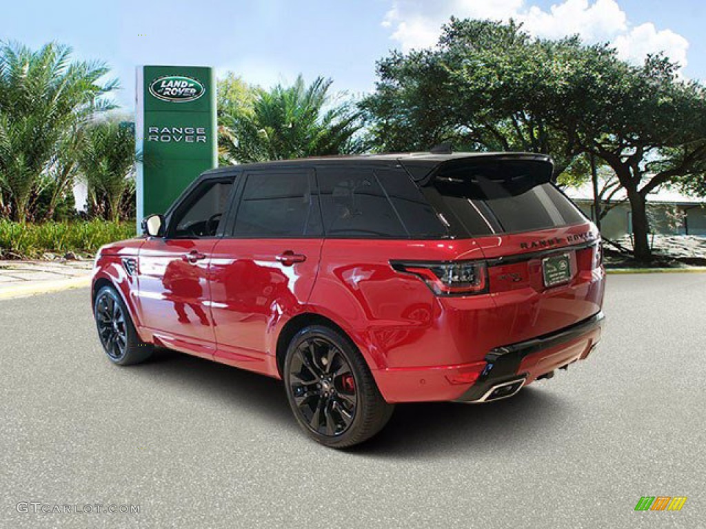 2022 Range Rover Sport HST - Firenze Red Metallic / Ebony/Ebony photo #10
