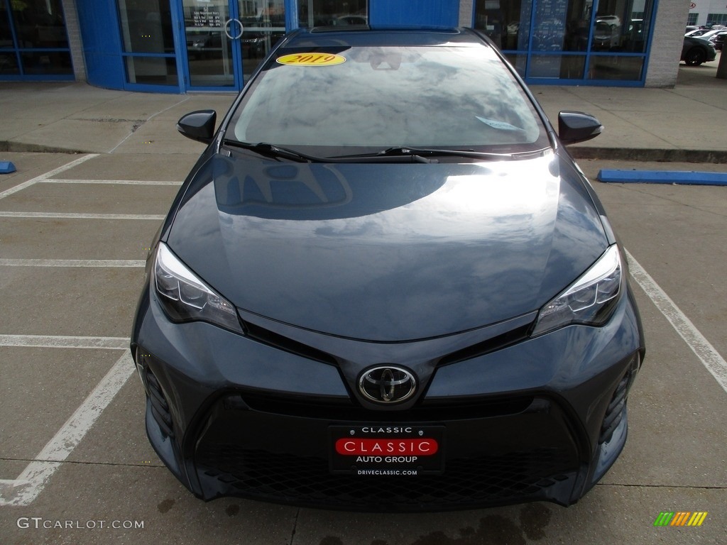 2019 Corolla XSE - Falcon Gray metallic / Black photo #2