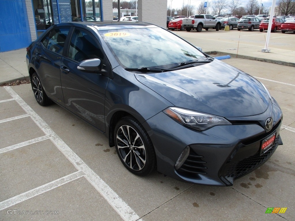 2019 Corolla XSE - Falcon Gray metallic / Black photo #3
