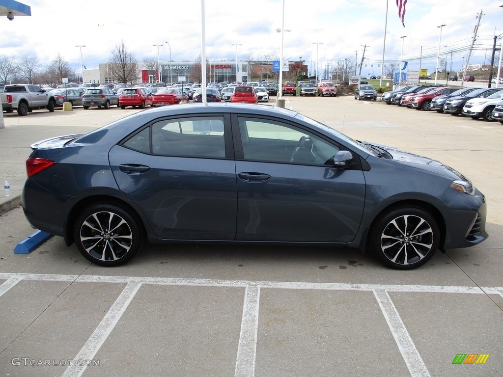 2019 Corolla XSE - Falcon Gray metallic / Black photo #4