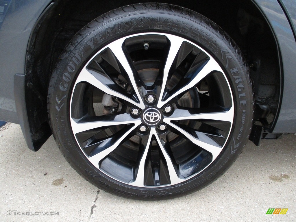 2019 Corolla XSE - Falcon Gray metallic / Black photo #6