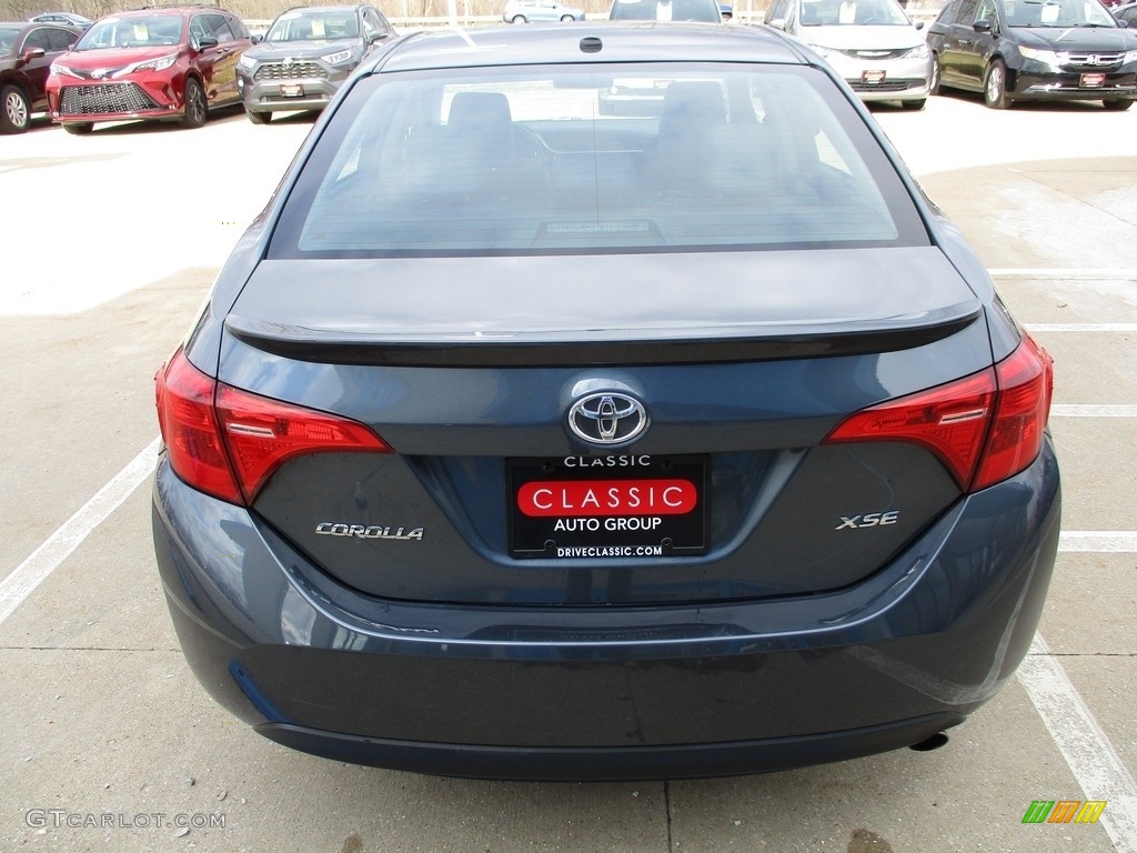 2019 Corolla XSE - Falcon Gray metallic / Black photo #8