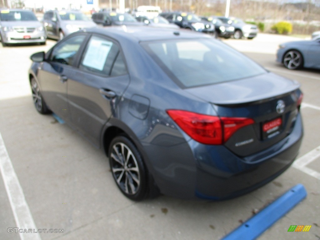 2019 Corolla XSE - Falcon Gray metallic / Black photo #9