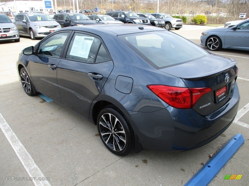 2019 Corolla XSE - Falcon Gray metallic / Black photo #10