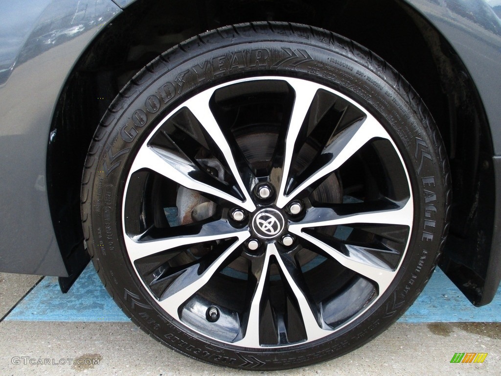 2019 Corolla XSE - Falcon Gray metallic / Black photo #13