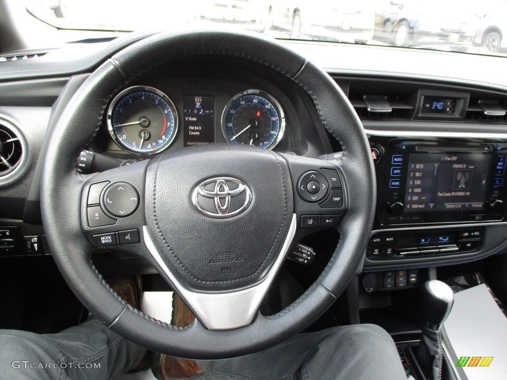 2019 Corolla XSE - Falcon Gray metallic / Black photo #32