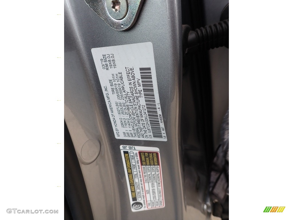 2019 RDX AWD - Lunar Silver Metallic / Ebony photo #5