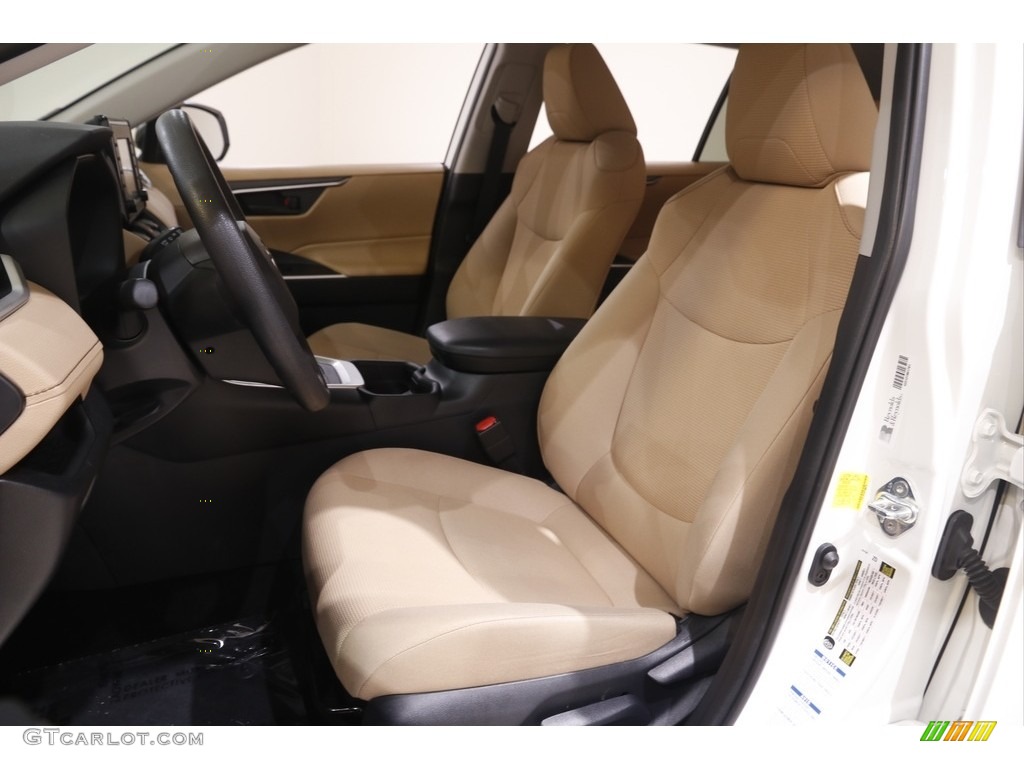 2019 RAV4 LE - Super White / Black photo #5