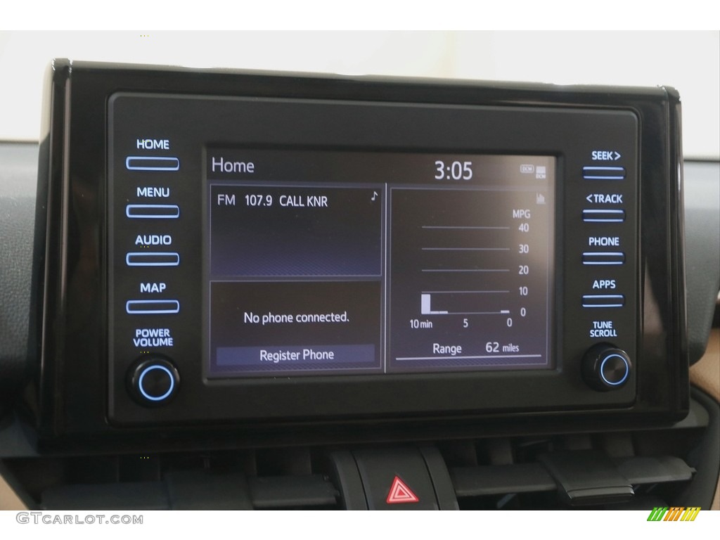 2019 RAV4 LE - Super White / Black photo #10