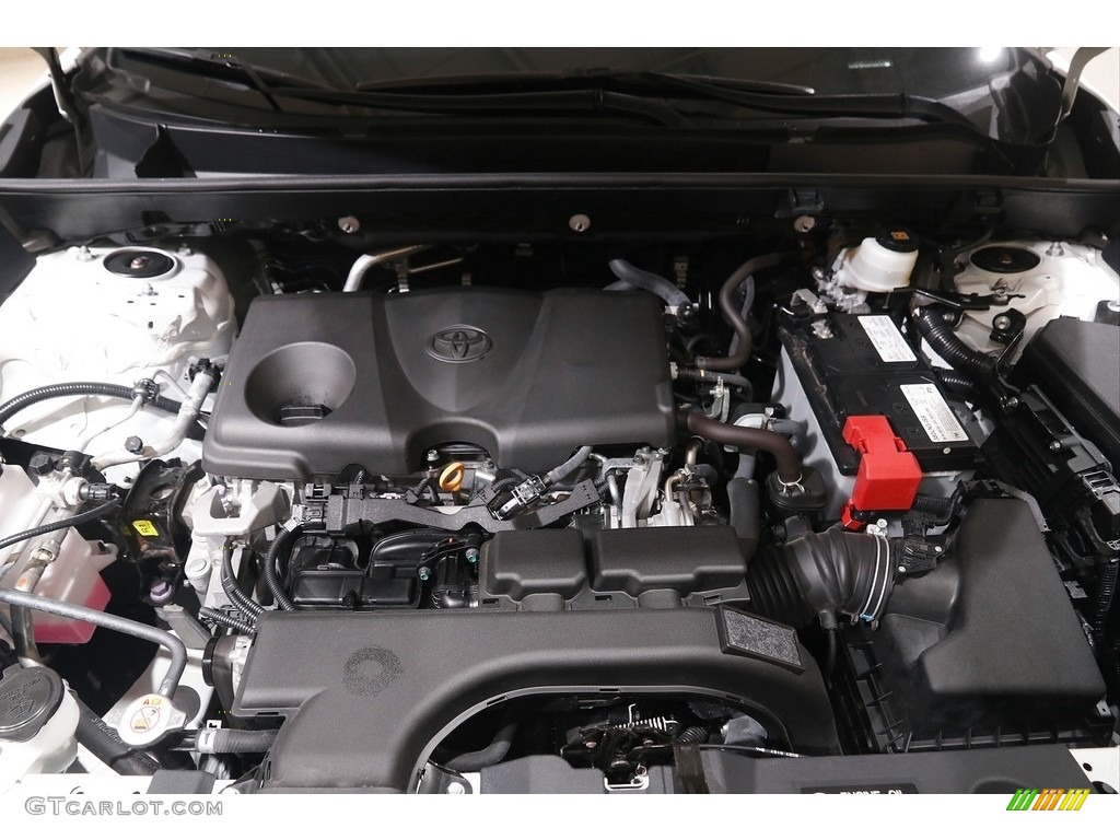 2019 RAV4 LE - Super White / Black photo #18