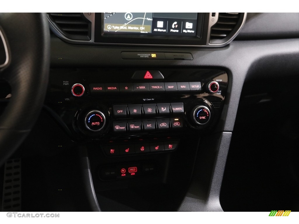 2019 Sportage SX Turbo AWD - Hyper Red / Black photo #14