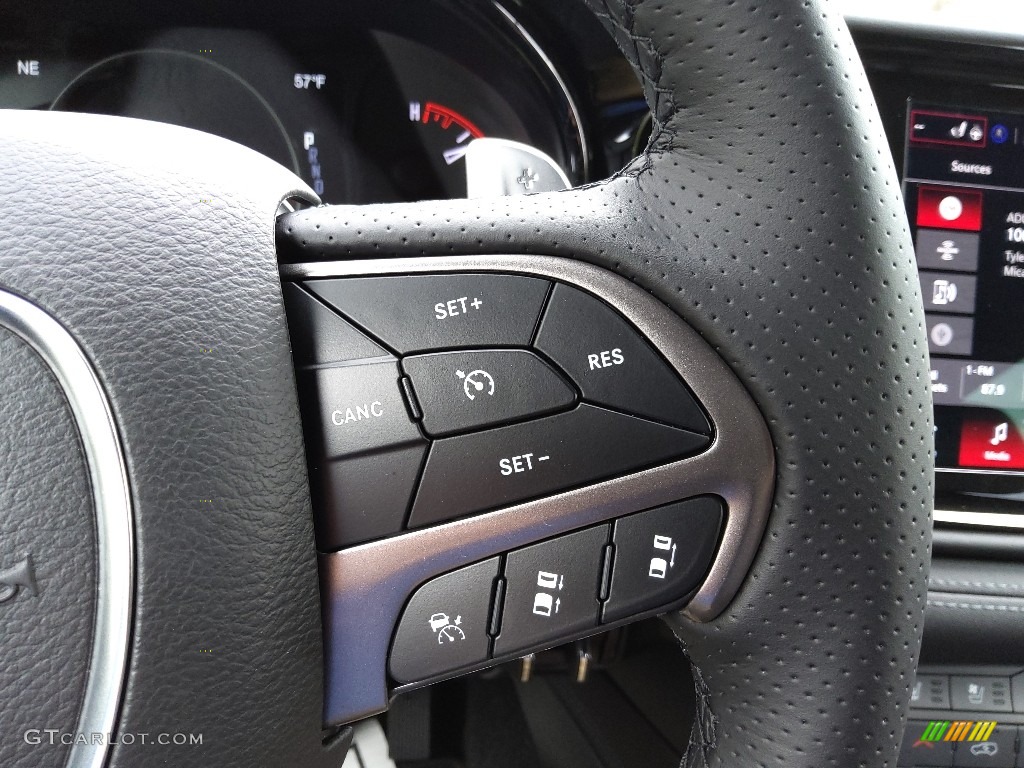 2022 Dodge Durango Citadel AWD Black Steering Wheel Photo #143975284
