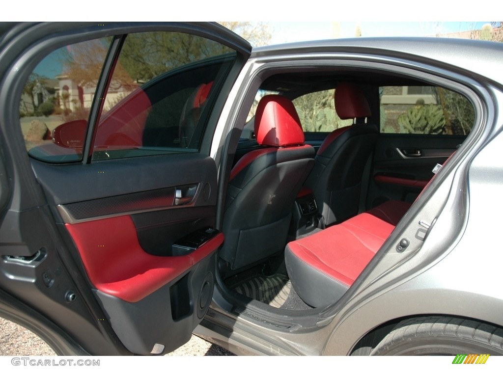 2018 GS 350 F Sport - Liquid Platinum / Rioja Red photo #6