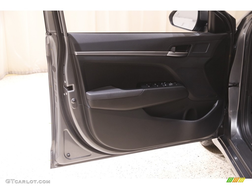 2019 Elantra Value Edition - Machine Gray / Black photo #4