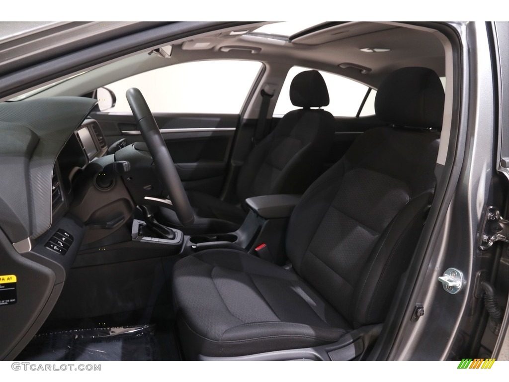 2019 Elantra Value Edition - Machine Gray / Black photo #5