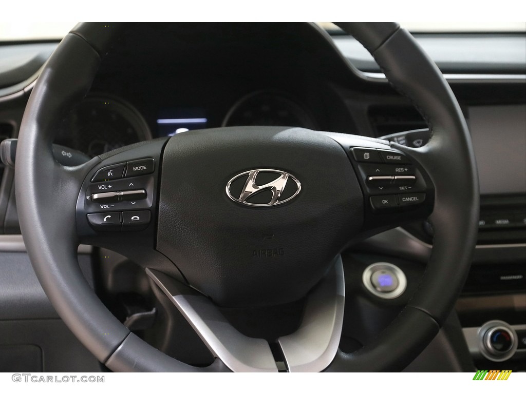 2019 Elantra Value Edition - Machine Gray / Black photo #7