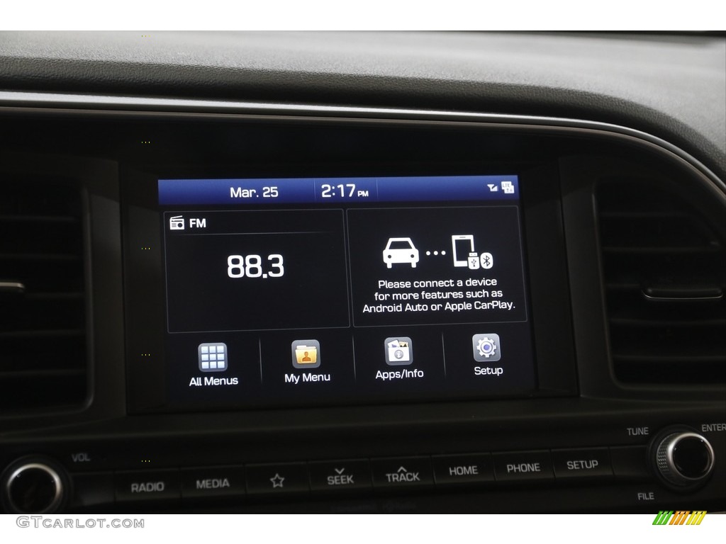 2019 Elantra Value Edition - Machine Gray / Black photo #9