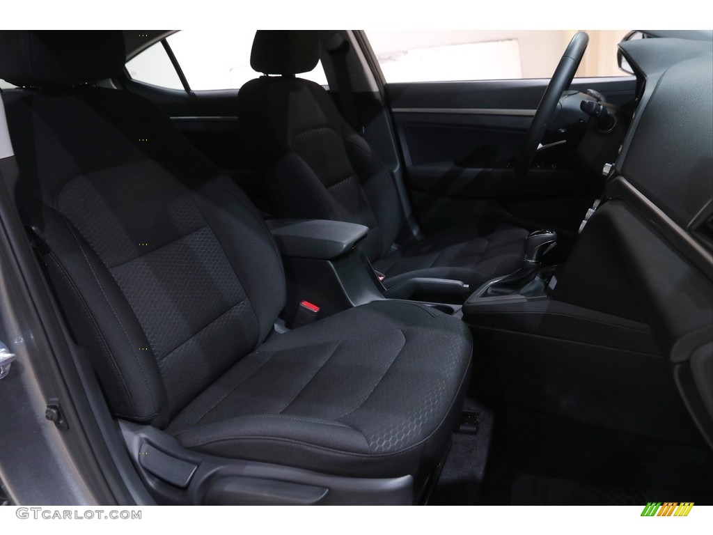2019 Elantra Value Edition - Machine Gray / Black photo #13