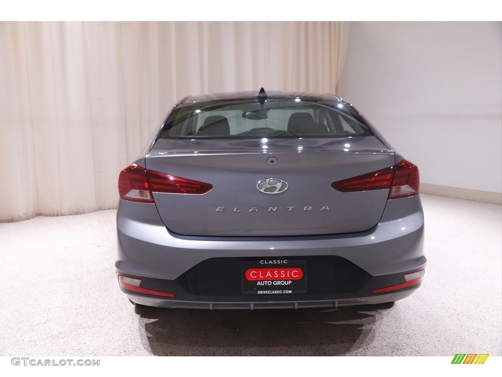 2019 Elantra Value Edition - Machine Gray / Black photo #16