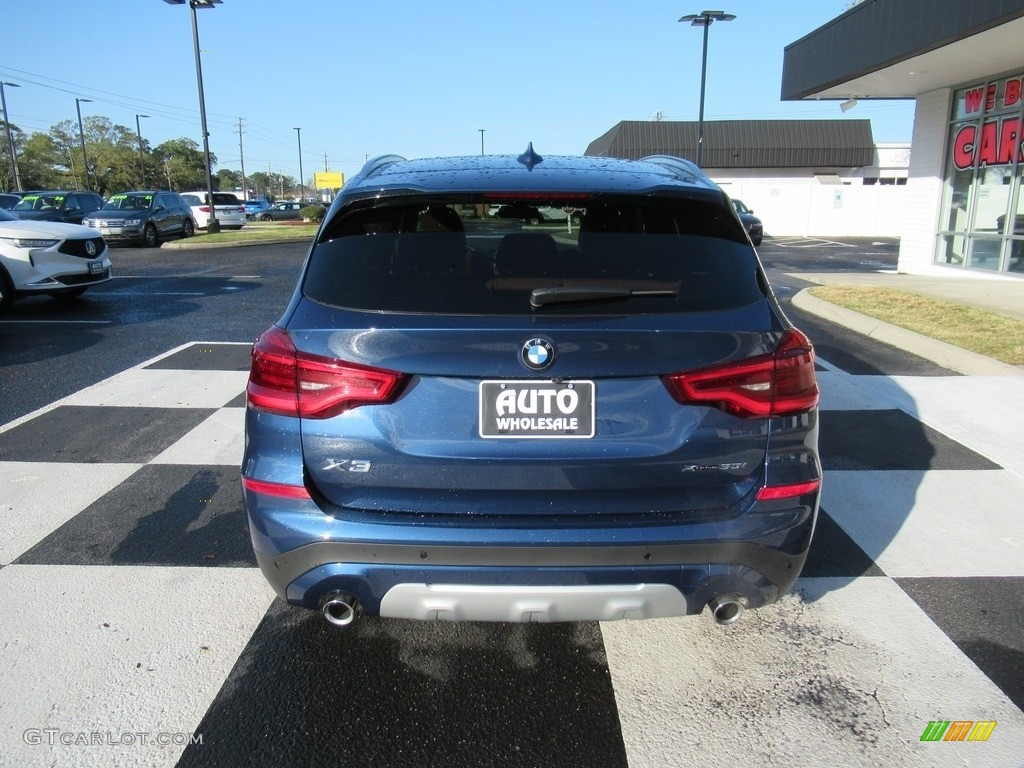 2021 X3 xDrive30i - Phytonic Blue Metallic / Cognac photo #4