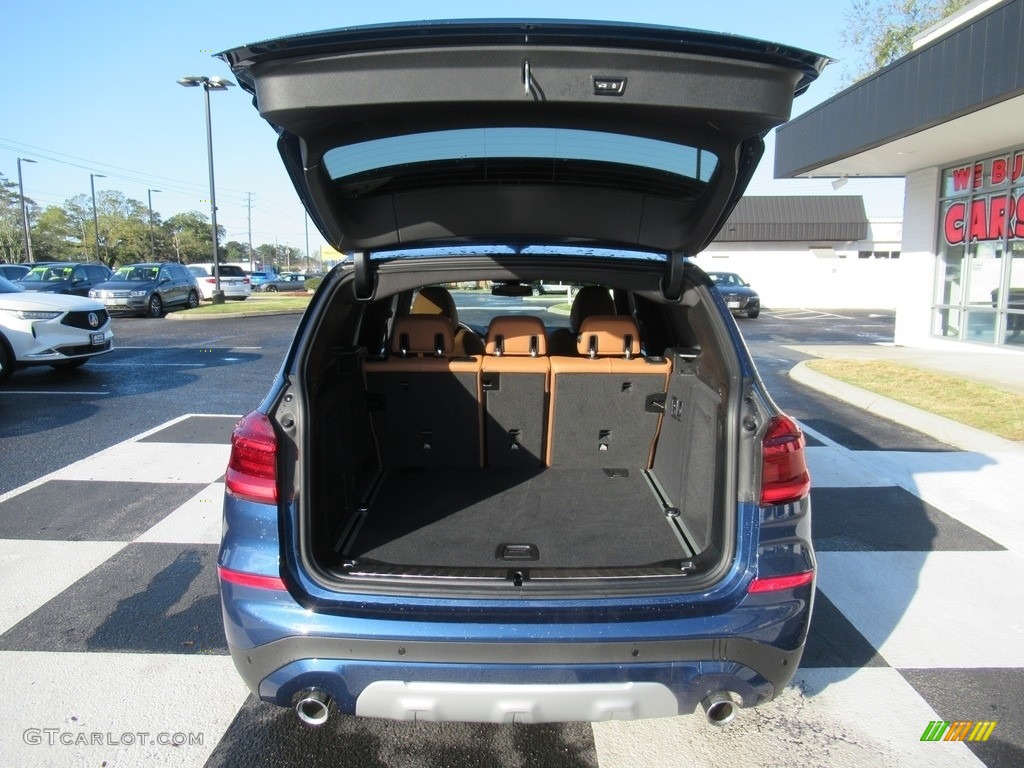 2021 X3 xDrive30i - Phytonic Blue Metallic / Cognac photo #5