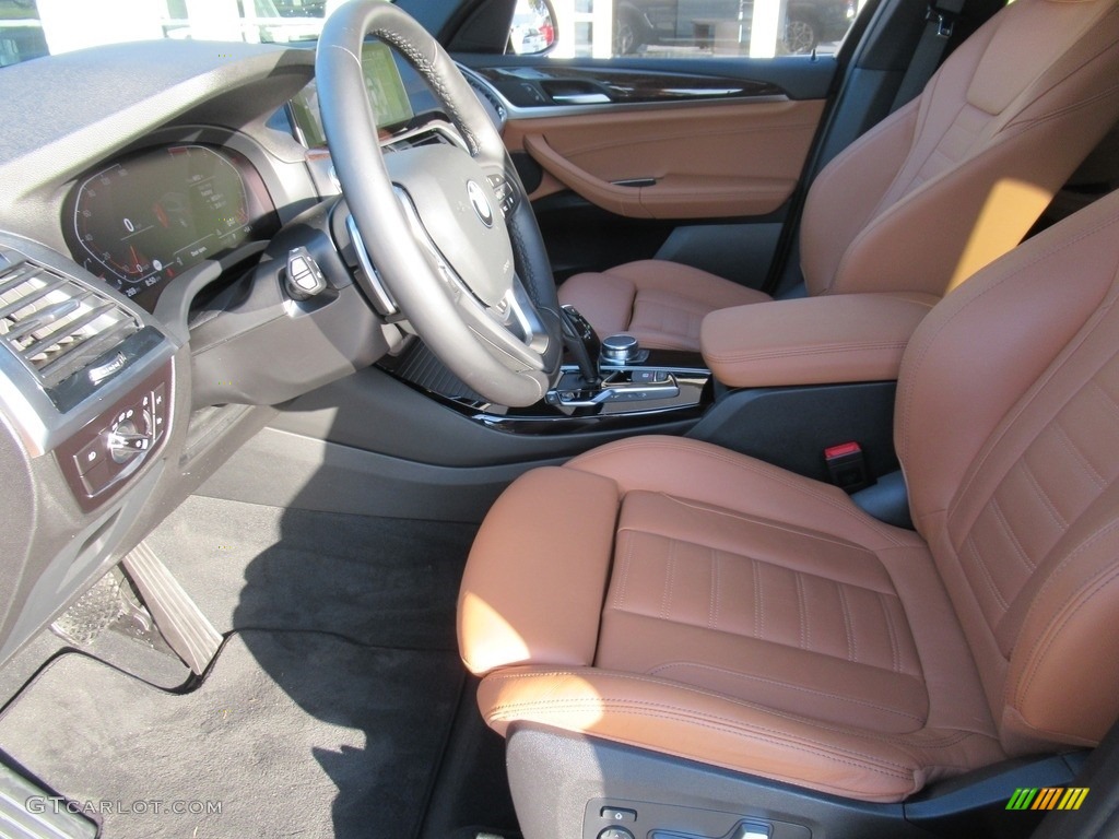 2021 X3 xDrive30i - Phytonic Blue Metallic / Cognac photo #10