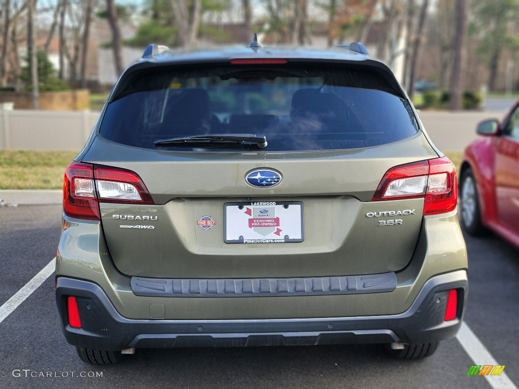 2019 Outback 3.6R Touring - Wilderness Green Metallic / Java Brown photo #4