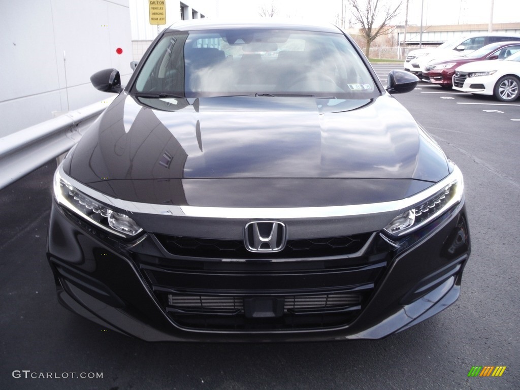 2018 Accord LX Sedan - Kona Coffee Metallic / Ivory photo #3