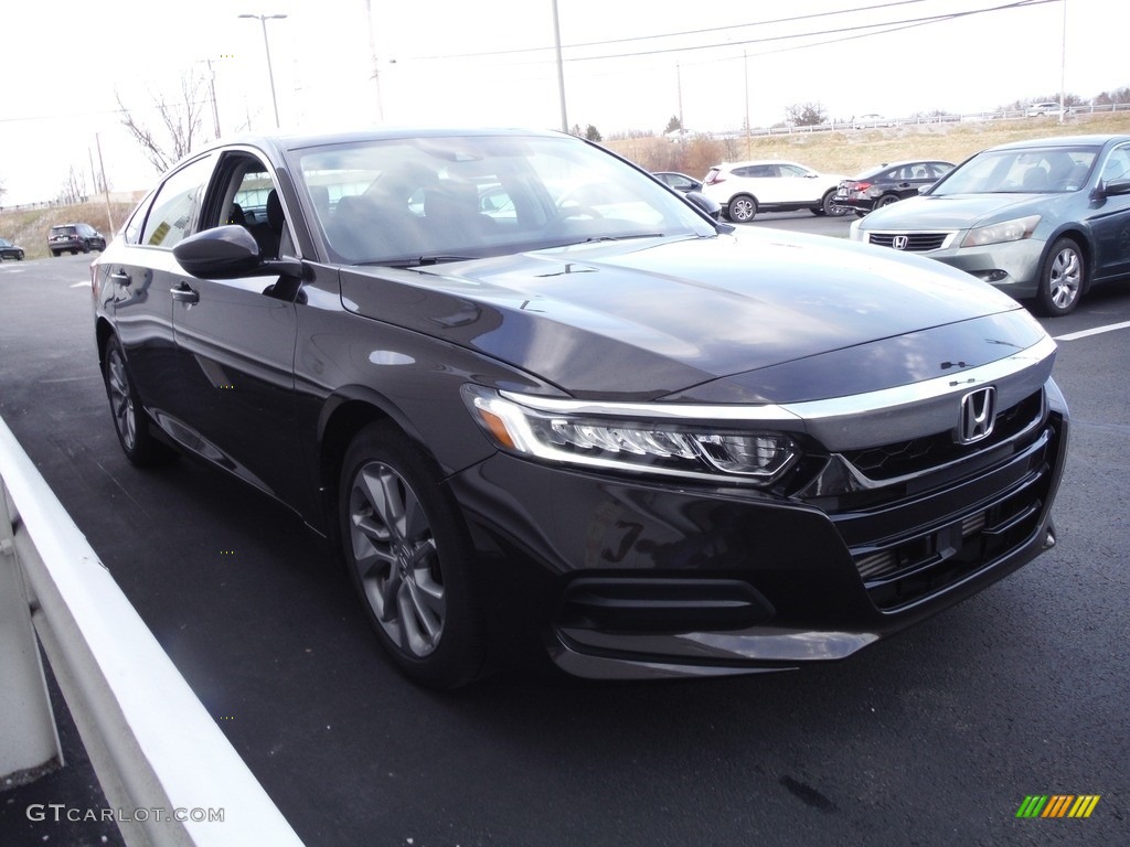 2018 Accord LX Sedan - Kona Coffee Metallic / Ivory photo #4