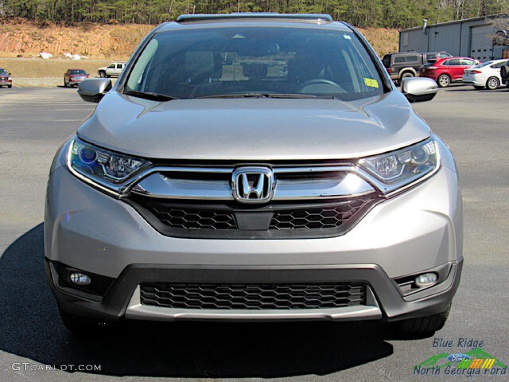 2017 CR-V EX-L AWD - Lunar Silver Metallic / Black photo #8