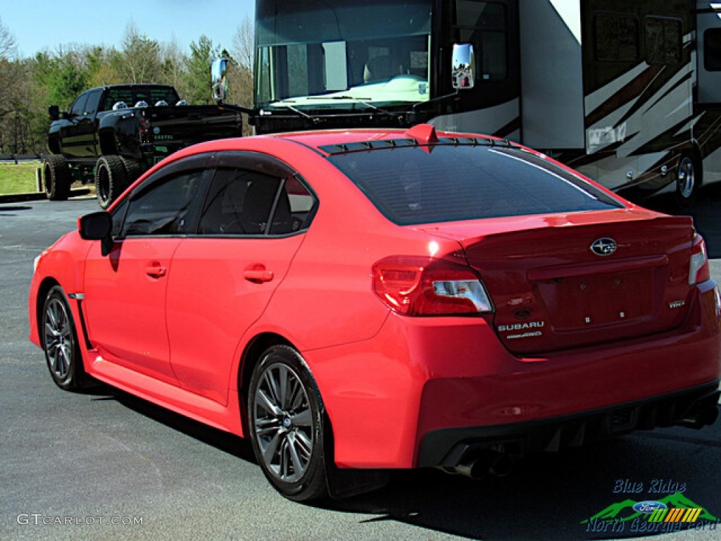 2016 WRX  - Pure Red / Carbon Black photo #3