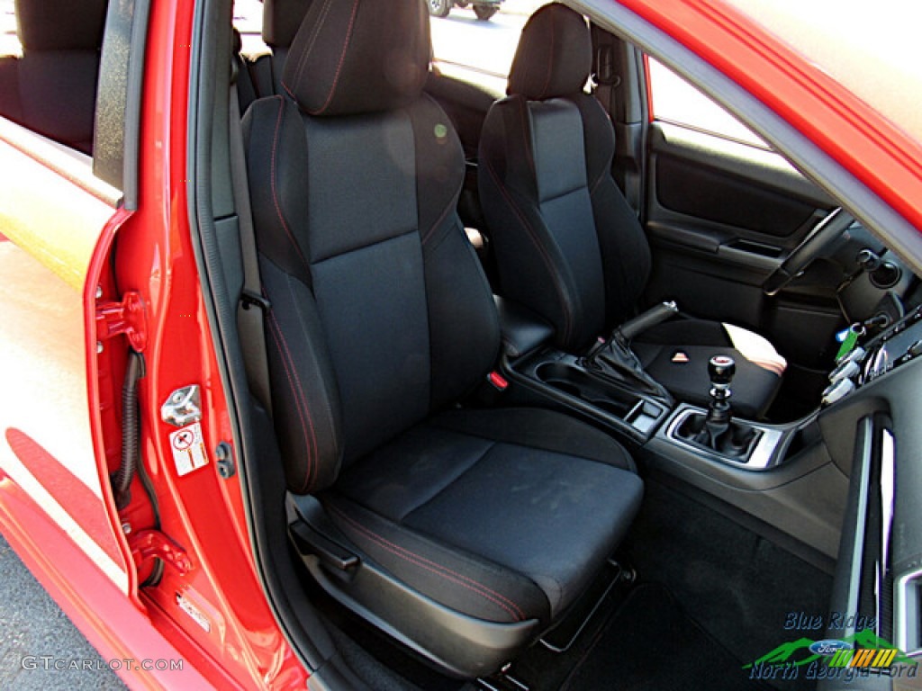 2016 WRX  - Pure Red / Carbon Black photo #12